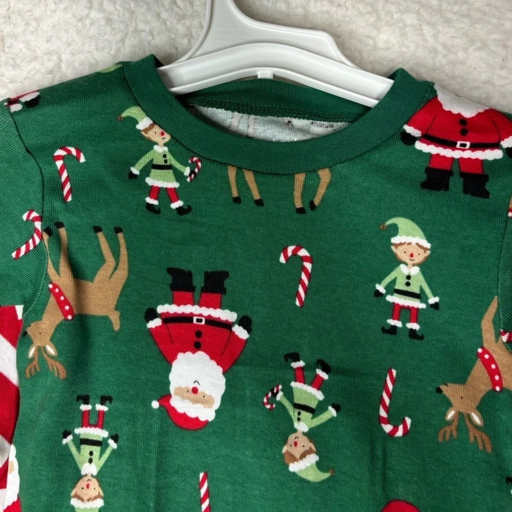 Carter’s Just One You Boys Santa Xmas 4 piece Pajama Set